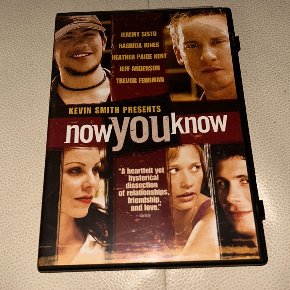Now You Know DVD Movie NEW Kevin Smith Entertainment
Collector